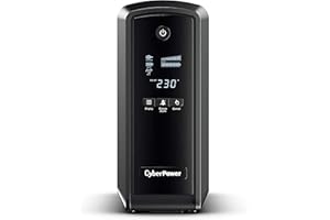 CyberPower CP900EPFCLCD Backup UPS PFC Pure Sinewave 900VA/540W 2 x UK Sockets 4 x IEC