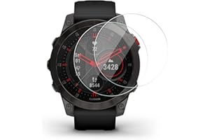 KONEE Panzerglas Schutzfolie Kompatibel mit Garmin EPIX/Garmin Epix Gen 2, 【2 Stück 】 [ 9H-Härte, Blasenfrei, Anti-Fingerabdruck ] Panzerglasfolie für Garmin EPIX/Garmin Epix Gen 2