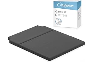‎DAILYDREAM Dailydream Camper Matratzenauflage Model 2 für VW T5, T6, Multivan, California Beach und Caravelle, 148x185x7,5cm, grau