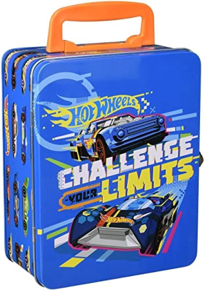 Theo Klein 2883 - Hot Wheels Maletin Para Coleccionar Coches Para 18 Coches
