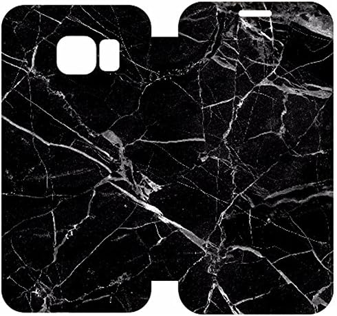 b2ctelecom jb4 °C2017 Case For Samsung Galaxy S6 Edge Black Marble Design