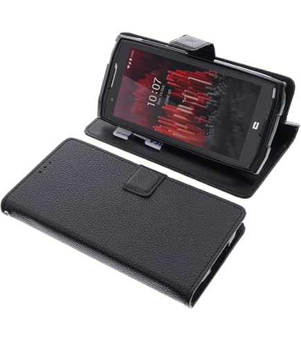 Housse Portefeuille En Cuir Artificiel Pour Crosscall Action-X3 - Brun (Neuf)