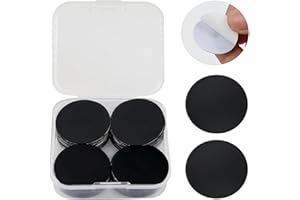 DeJivsin 50 pièces NFC 215 de 25 mm Noires, NTAG 215 NFC, NFC Tag, NFC Puce, Facile pour Progarm Lire Écriture