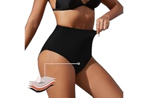 GENERICO Costume Mestruale Donna Slip da Bagno Donna Vita Alta Costume Da Bagno Donna Pantaloncini Donna Estivi Bikini mestruale per Le mestruazioni Costumi da Bagno a Prova di perdite Tankini Shorts Bottoms