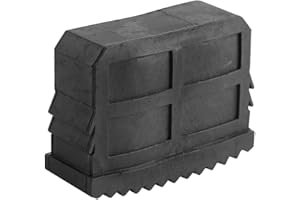 SUTINNA Pieds d'échelle antidérapants, Pieds d'échelle en Caoutchouc, Coussinets d'échelle 2 pièces/Paire de Pieds en Caoutchouc d'échelle, pour échelle en Aluminium pour la Protection