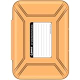 ORICO Boîtier de Protection 3.5 Pouces / Étui de Rangement pour Disque Dur (HDD) ou SSD - Jaune