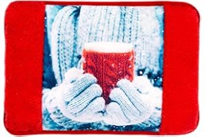 STERGAR Nataluna Borsa Acqua Calda Elettrica Frozen In Morbido Tessuto, Scaldamani Imbottito Con Sistema A Risparmio Energetico e Ricarica Rapida, Utile Per Riscaldarsi A Lungo E Alleviare Dolori