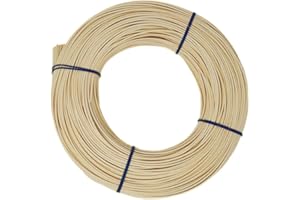 famos Peddigrohr Blauband Beste Qualität Flechtmaterial Peddig Natur Verschiedene Stärken ca. 500g (2,5 mm)