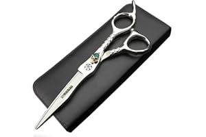 SHARONDS 6 pouces Barber Ciseaux de coiffure de salon professionnel Lot d'accessoires de coiffure