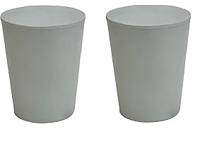 Dugo Gummistopfen, konische Pfropfen, Naturkautschuk - Größe wählbar - (2 St.) (Oben ø40mm x unten ø30mm x Länge 50mm)