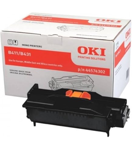 Tambour Compatible OKI 44574302 – 25 000 Pages, Tambour Recyclé Green2Print Pour B411, B431, MB461, MB471, MB491