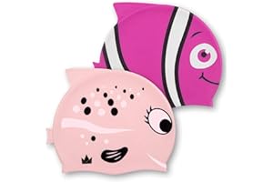 The Friendly Swede Pack de 2 Gorros de Natación de Silicona - GARANTÍA DE por Vida