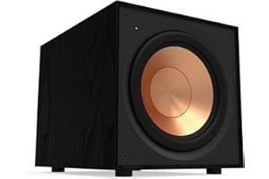 Klipsch R-101SW Black - Subwoofer Activo de 10 Pulgadas en Color Negro Amplificador Digital 150W/300W
