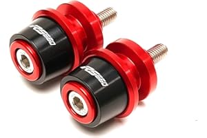 JZHYF Nottolini forcellone appoggi Viti per Slider Spool Spool forwarm Moto per Aprilia per RS660 per Tuono per 660 2020 2021 (Colore : Rosso)
