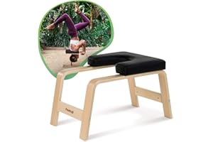 FeetUp - Entrenador (original) - Invierte de forma segura y fácil. Get Fit. Relájate. ¡Gira tu yoga hacia abajo!, Classic, Black