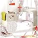 Red Kite Cotton Tail And Friends And Friends Cosi Cot 4 Piece Bedding Set FREE DELIVERY