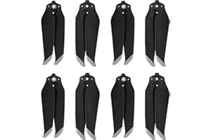 Tosiicop Eliche Air 2s – 8 eliche per DJI Air 2s/Mavic Air 2, accessori di ricambio per droni, a basso rumore, a sgancio rapido, silenzioso, serie 7328 ali, serie Air, argento