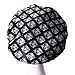 Dilly's Collections - Microfiber Shower Caps - Comfortable Adult Size- Hair Protection Bath Cap- Saves The Blow Out- Premium MICROFIBER Toweling- Seals Out the Humidity During Shower - Protects The Hair Treatment - Large Damask Shower Caps