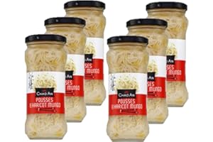 CHAO'AN Lot 6x Pousses de haricot mungo - Bocal 330g