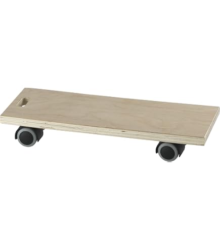 Patins De Meubles Avec Roulettes Dörner & Helmer - 590x290 Mm - Capacité 200 Kg - Pour Déplacer Meubles, électroménager - 4 Roues Caoutchouc - 8