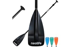 XUXIAKE SUP Paddleboard Paddles with Aluminum Shaft and PP Blade, Floating Stand Up Paddle Board Paddle, Adjustable170-210 cm/68-84 Inches