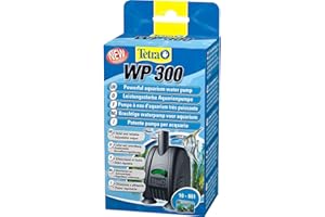 TETRA WP300 - Pompe à Eau pour Aquarium de 10 à 80L – Silencieuse et facile à dissimuler – Débit Réglable - Très Puissante - Assure une parfaite circulation de l’eau - Garantie 2 ans