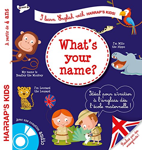 Télécharger Harrap's I learn english : what's your name ? PDF Ebook En Ligne