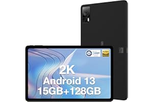 DOOGEE tablet z systemem Android 13, tablet dotykowy 10,4" 2K T20S, certyfikat TÜV Hi-Res 13MP Octa Core 7500mAh 15GB+128GB/TF 1TB tablety, Widevine L1/Face ID/5G WiFi/OTG/Dual 4G LTE