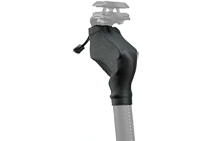 KINEKT COMFORT IN MOTION KINEKT Housse de protection pour tige de selle de vélo - Résistante à l'abrasion - Noir