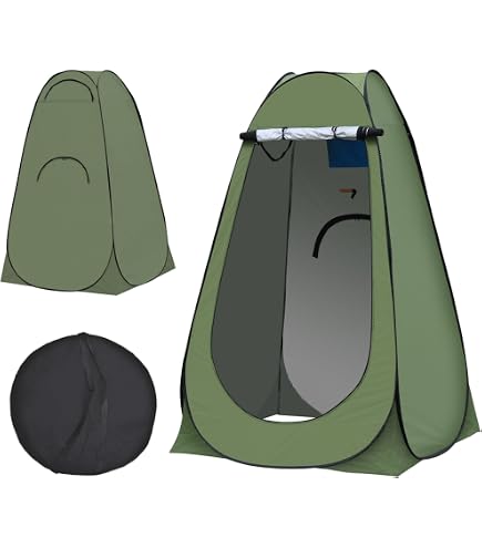 Doccia da Campeggio Portatile, Doccia Solare Portatile Per Escursionismo Con Kit Igiene 12L, Doccia Solare Da 12 Litri Con Pomello Regolabile