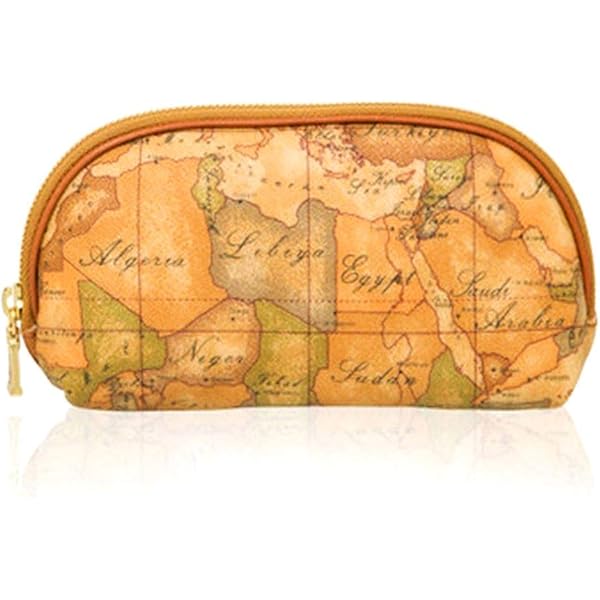 Alviero Martini Prima Classe Geo Soft Beauty Case Naturale - Acquista A Prezzi Outlet