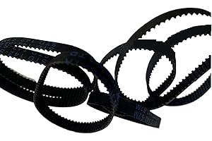 VYUHAksZ Courroie Accessoire aspirateur 2M120 126 130 136 143 142 144 152 156 158 160 162 180(2M162-4mm)