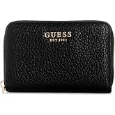 GUESS Purse Marsha SLG Medium Zip Around C&uuml;zdan Siyah