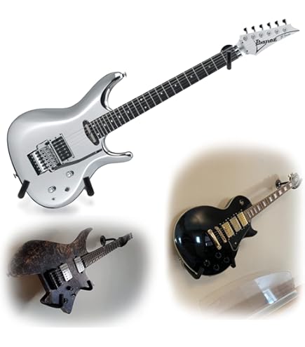 YYST Gitarren-Wandhalterung, neigbares Display für elektrische und