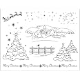 Viva Decor Clear Stamps – Weihnachtsmotive (Nussknacker), Transparente Silikonstempel Zum Basteln, Made In Germany
