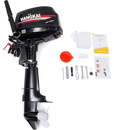 2-Stroke 3.5HP Outboard Motor Fishing Boat Petrol Engine CDI System 10 Km H - View #2