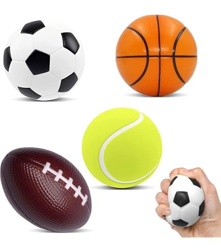 Lot De 30 Balles Anti-Stress Faciales – 4,7 Cm, PU Mignon, 16 Expressions – Cadeaux Anniversaire, Récompenses