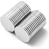 D&uuml;nya Magnet Yuvarlak Neodyum Mıknatıs (10 Mm X 1 Mm), G&uuml;&ccedil;l&uuml; Magnet, 10 Adet