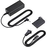 Kapaxen ACK-E8 AC Power Adapter Supply Kit For Canon EOS Rebel T5i / T4i / T3i / T2i / 700D / 650D / 600D / 550D / Kiss X6 / Kiss X5 / Kiss X4 DSLR Cameras