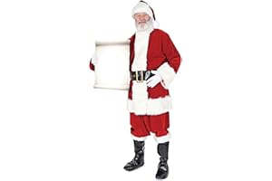 Star Cutouts SC15 Holding Official Lifesize Decoration Santa Father Christmas with Small Sign Perfect for Grottos and Festive Displays Including Shops Height 180cm