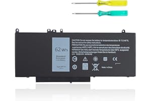 CSEXCEL 6MT4T Batterie pour Ordinateur Portable Dell Latitude 14 E5470 5470 15 E5570 5570 Precision 15 3510 M3510 Series 07V69Y 0TXF9M 079VRK 0HK6DV TXF9M 79VRK HK6DV 7V69Y