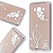 Price comparison product image Samsung Galaxy J2 PRIME Case, We Love Case Premium Ultra Slim Thin 2 in 1 Glitter Shiny Sparkly Powder PC Hard Back TPU Soft Edge Cute Clear Cover, Colorful Pattern Design Silicone Flexible Protective Shock Absorption Proof Drop Defend Shell for Samsung Galaxy J2 PRIME - Butterfly Gold