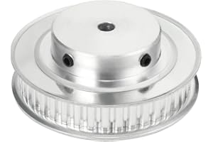 UXCELL sourcing map Polea Sincrónica para 11mm Correa De Distribución 40 Dientes Agujero 7mm de Diámetro Tipo XL Aluminio