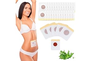 PYEUIFT 50 Stück Bauchnabel Patch, Abdomen Patch, Atmungsaktiv und komfortabel, Bleiben Sie schlank, Eignet sich besonders gut für empfindliche Haut(3)