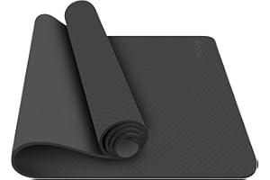 ‎TOPLUS TOPLUS Yogamatte Pilatesmatte rutschfest aus TPE Gymnastikmatte