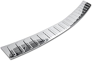 Osłona progu bagażnika ze stali nierdzewnej, chromowana, kompatybilna z Opel Astra J Sports Tourer, rok produkcji 2012-2018, jakość premium RECAMBO