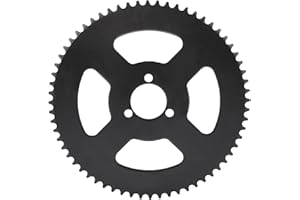 ‎VGEBY VGEBY T8F 64T Ritzel, T8F 64T 29mm Kettenrad Stahl Kompatibel für 47cc 49cc Mini Motor ATV Quad Pit Dirt Motard Bike Modifikationszubehör Für Elektrofahrräder