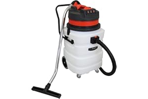 90L MAXBLAST Industrial Wet & Dry Vacuum Cleaner & Attachments, Powerful 3000W, 90 Litre, Stainess Steel