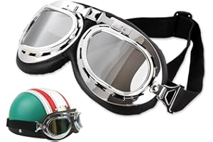 ds. distinctive style Cosplay Steampunk Gafas Aviador Disfraz Vintage Gafas Moto