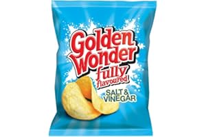 Golden Wonder Salt And Vinegar 32 x 32.5g Bags